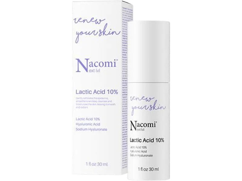 NACOMI Next Level Kwas mlekowy 10%, serum, 10%