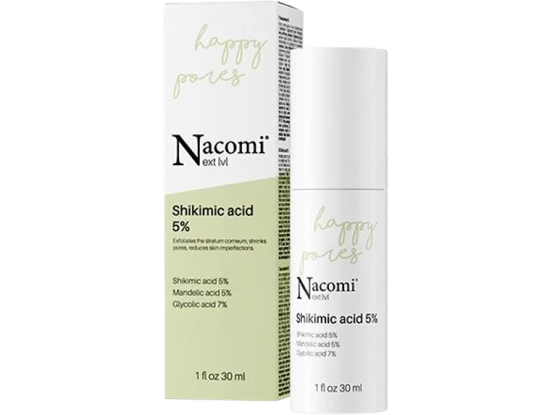 NACOMI Next Level Kwas szikimowy 5%, serum, 5%