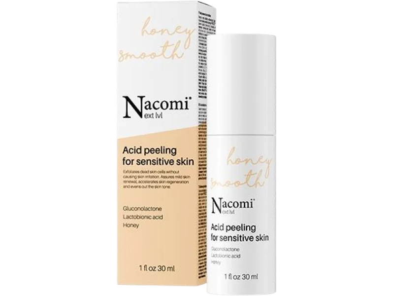 NACOMI Next Level Peeling kwasowy dla wrażliwej skóry, serum