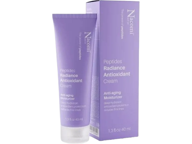 Nacomi Next Level Radiance Antioxidant Antyoksydacyjny krem do twarzy z peptydami