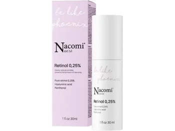 NACOMI Next Level Retinol 0,25% Serum do twarzy na noc, 0,25%