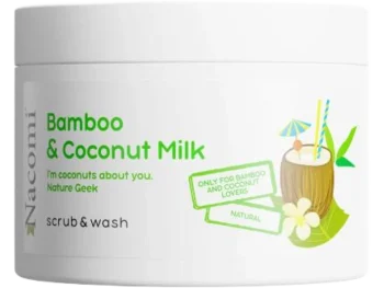 Zdjęcie produktu NACOMI Piankowy peeling Bambus i mleko kokosowe