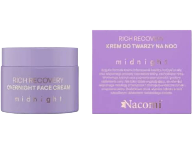 NACOMI Rich Recovery Midnight Krem do twarzy na noc