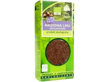 Zdjęcie produktu Nasiona lnu odtłuszczone Dary Natury, proszek