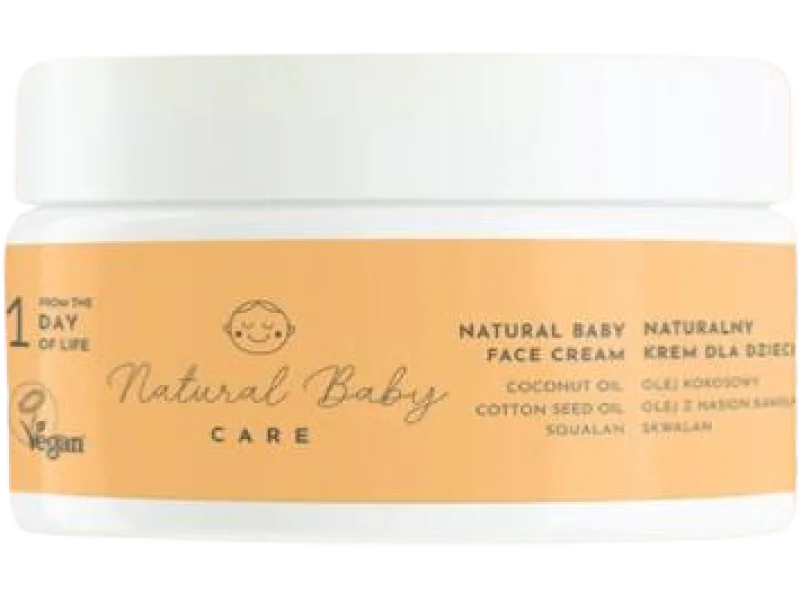 Natural Baby Care Naturalny krem do twarzy dla dzieci