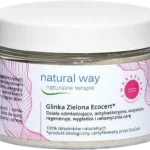 NATURAL WAY Glinka zielona Ecocert Na Zmarszczki, proszek
