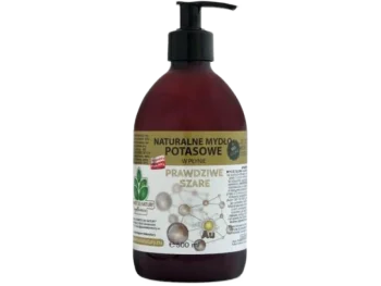 Zdjęcie produktu NATURALNE MYDŁO POTASOWE ze złotem monoatomowym jonowym, płyn