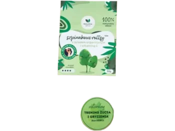 Zdjęcie produktu Naturalnie Zdrowi szpinakowe rollsy z żelazem i witaminą C