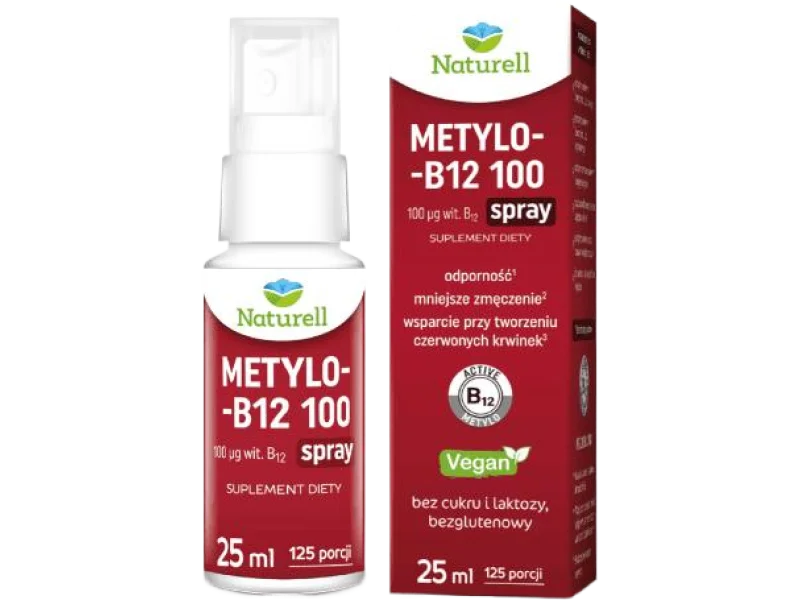 Naturell Metylo-B12 100, spray, 100 µg