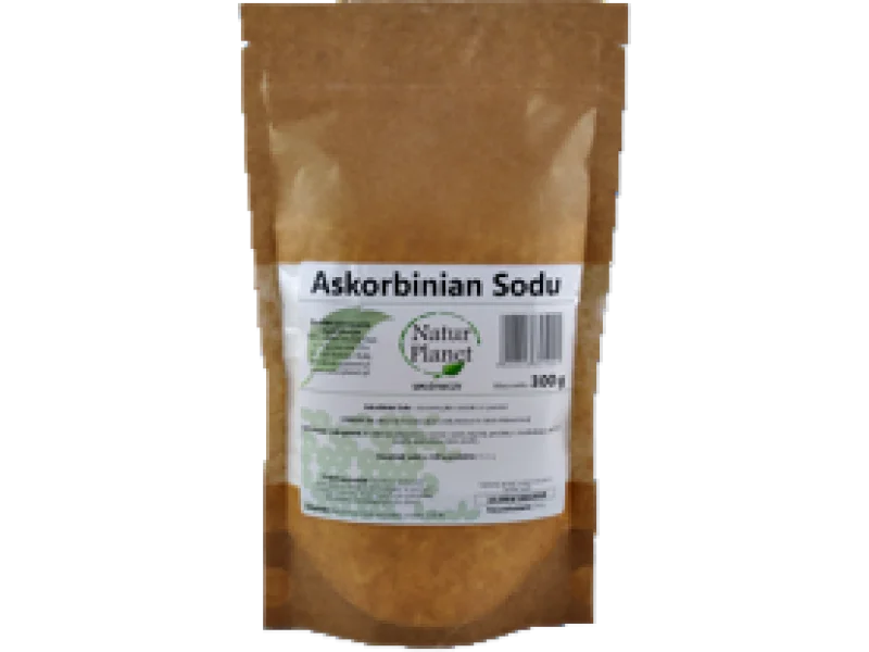 NaturPlanet Askorbinian Sodu, proszek, 884 mg