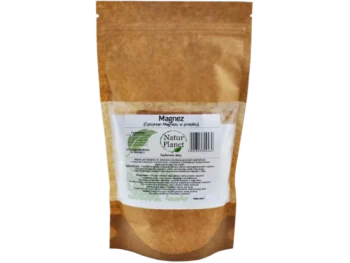 NATURPLANET Magnez (Cytrynian Magnezu), proszek