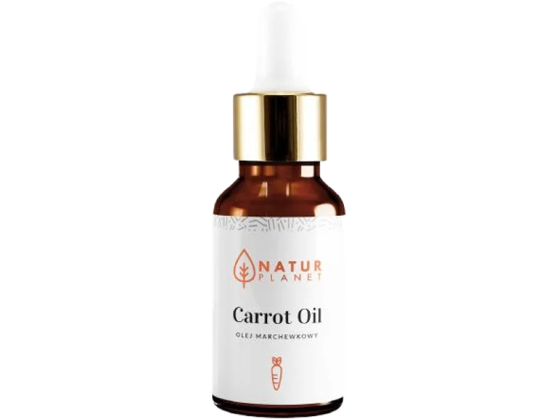 NaturPlanet Olej Marchewkowy 100%, olejek