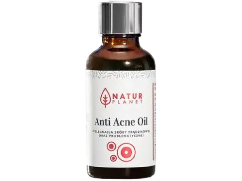 NaturPlanet Olej na trądzik Anti Acne, olejek