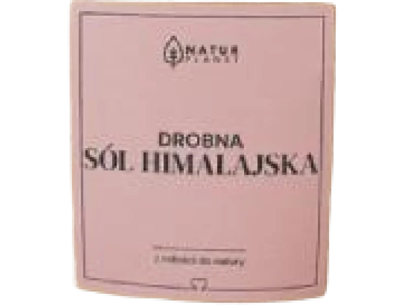 NaturPlanet Sól Himalajska Drobna, proszek