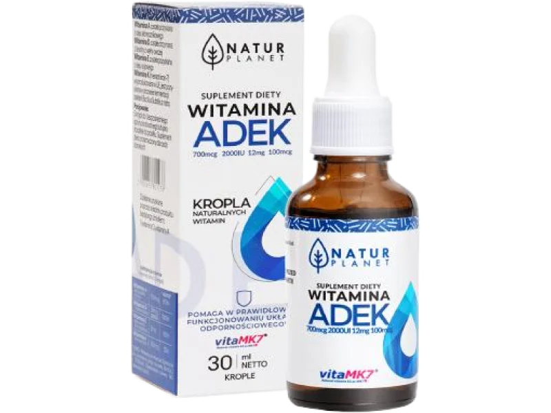 NaturPlanet Witamina ADEK, krople
