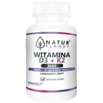 NaturPlanet Witamina K+D3 Max, tabletki