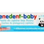 NENEDENT BABY Zestaw do pielęgnacji ząbków 0-2 lat KRÓTKA DATA 31.08.2025, pasta