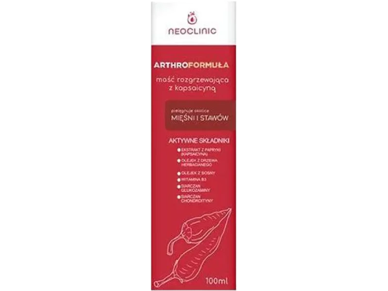 Neoclinic Arthroformuła Maść rozgrzewająca z kapsaicyną