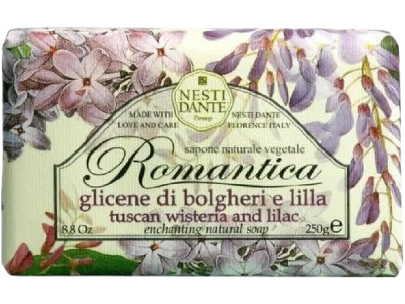 Nesti Dante Mydło toaletowe Romantica Glicynia i Lilia