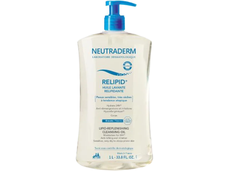 NEUTRADERM RELIPID+ olejek do mycia ciała odbudowujący warstwę lipidową