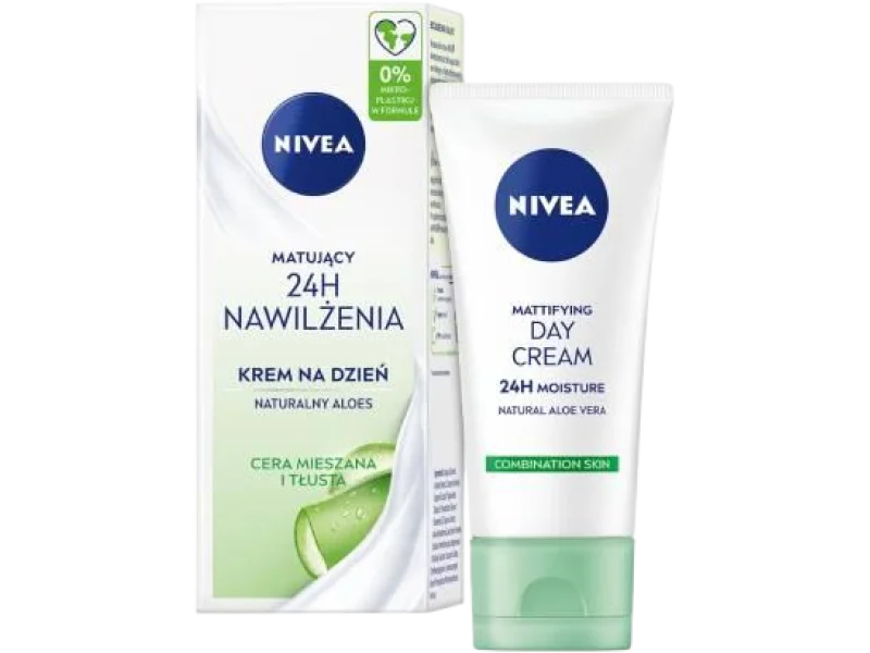 NIVEA 24H Nawilżenia Matujący Krem do twarzy na dzień