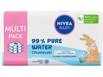 Zdjęcie produktu NIVEA Baby 99% Pure Water Chusteczki nawilżane