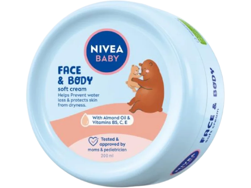 NIVEA Baby Krem pielęgnacyjny do twarzy i ciała dla dzieci