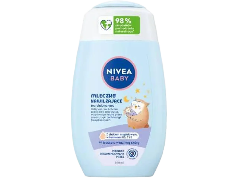 NIVEA Baby Mleczko nawilżające na dobranoc