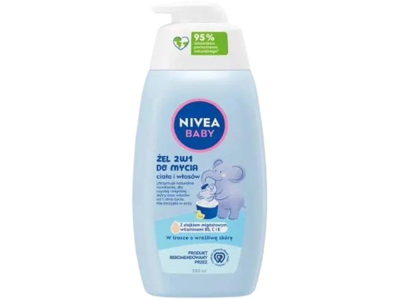 NIVEA Baby żel 2w1 do mycia ciała i włosów