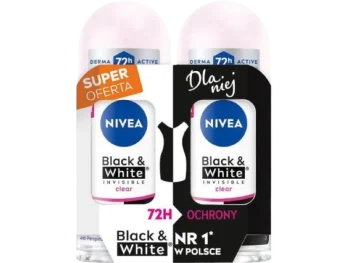 Zdjęcie produktu NIVEA BLACK&WHITE Invisible Clear, roll-on