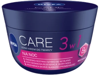 Zdjęcie produktu NIVEA Care Lekki krem do twarzy noc