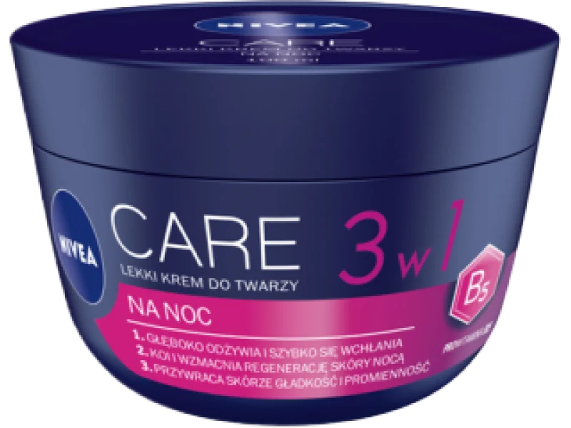 NIVEA Care Lekki krem do twarzy noc