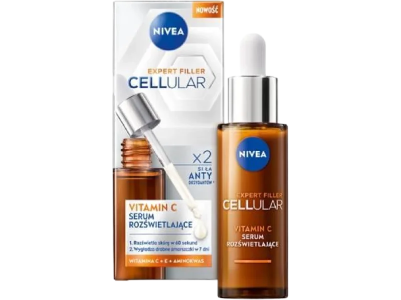 NIVEA Cellular Expert Filler Vitamin C Serum rozświetlające