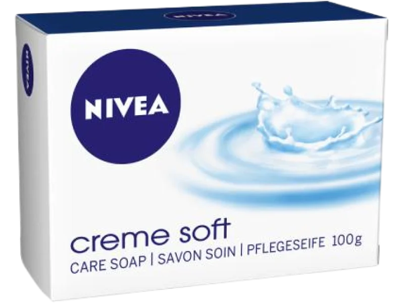 NIVEA Creme Soft Pielęgnujące mydło, kostki