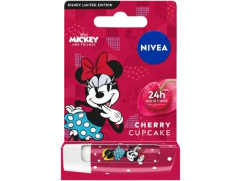 Zdjęcie produktu NIVEA Disney Minnie Mouse Pielęgnująca pomadka do ust Cherry Cupcake