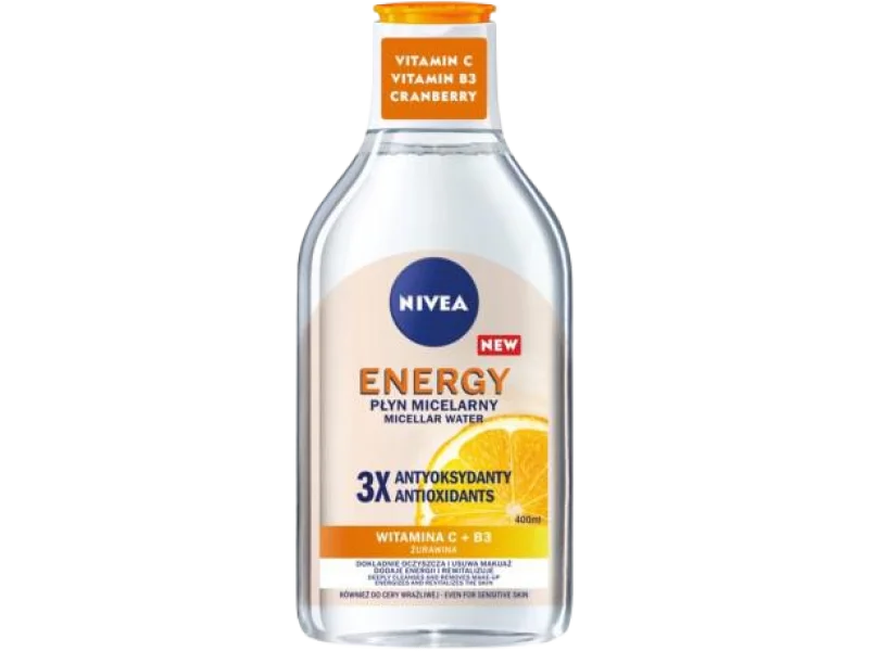 NIVEA ENERGY Płyn micelarny z witaminą C
