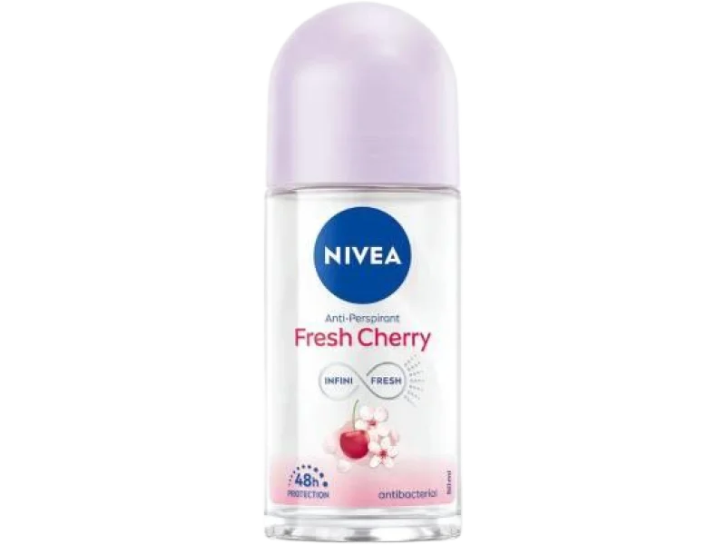 Nivea Fresh Cherry Antiperspirant, roll-on