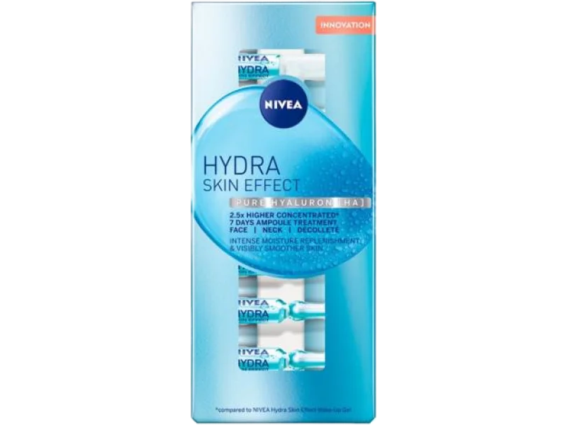 NIVEA HYDRA SKIN EFECT Kuracja nawadniająca, ampułki
