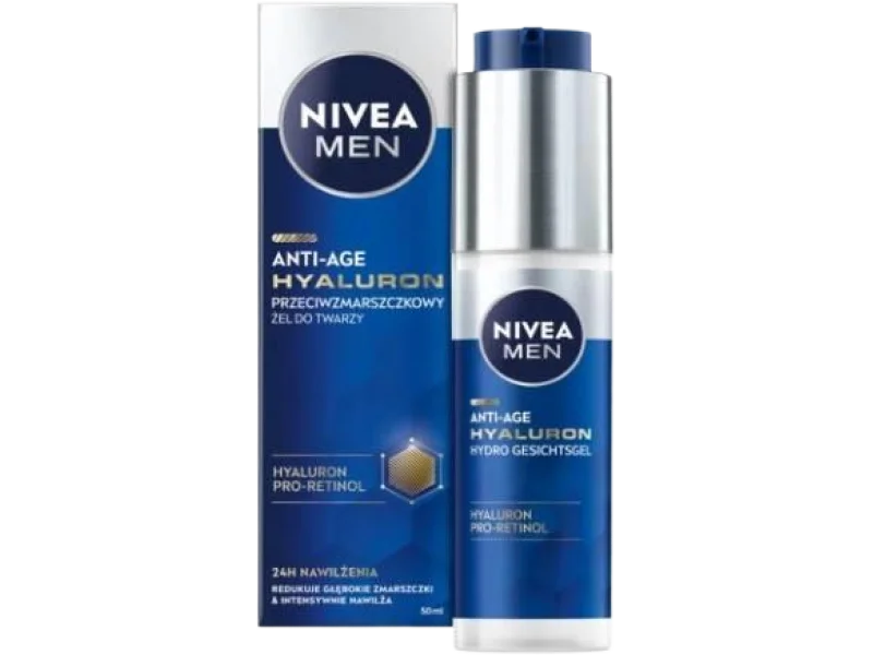 NIVEA MEN Anti-Age Hyaluron, żel
