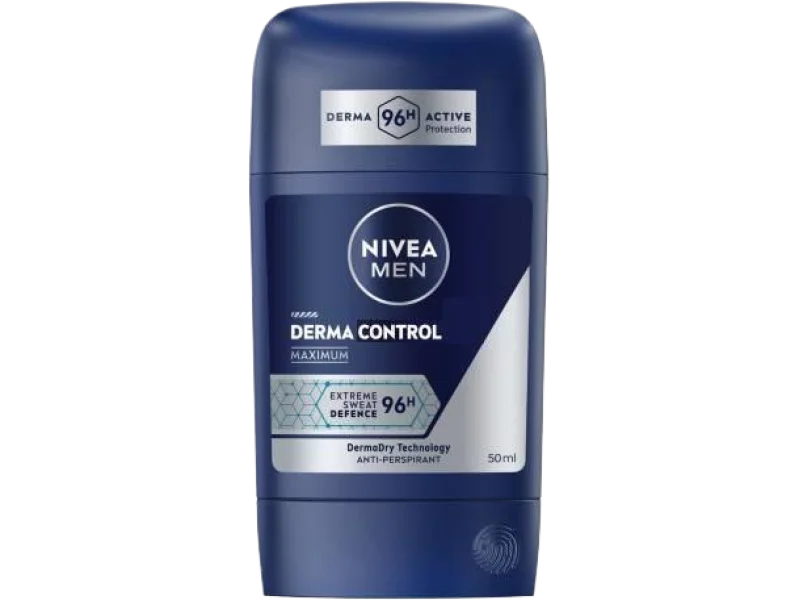 Nivea Men Derma Dry Control Antyperspirant, sztyft na skórę