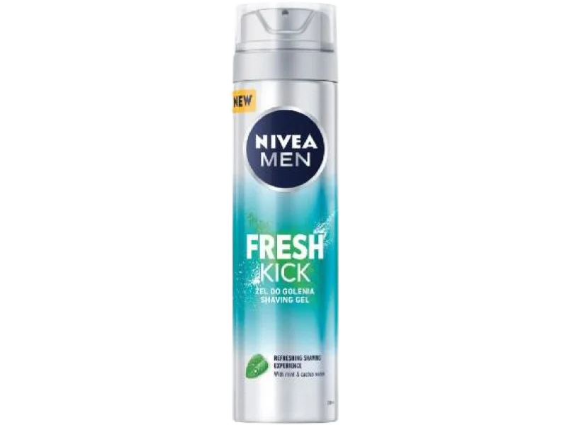 NIVEA Men Fresh Kick Żel do golenia, żel