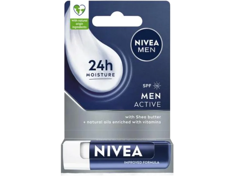 NIVEA MEN Pomadka do ust ACTIVE SPF 15