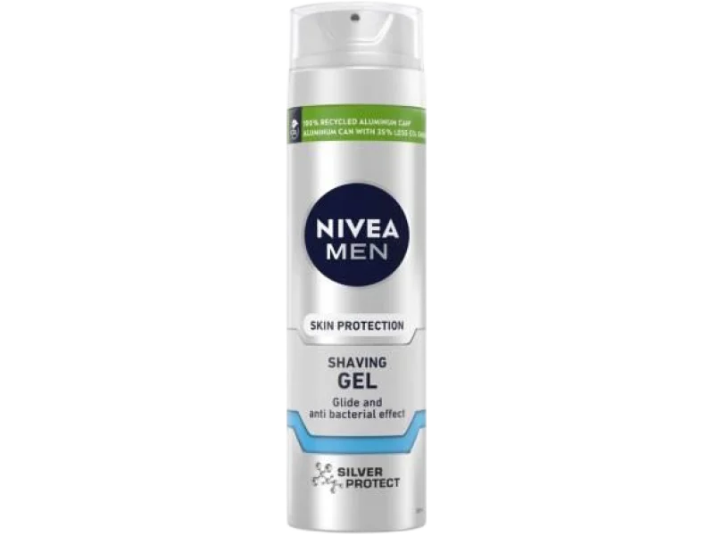 NIVEA MEN Silver Protect Żel do golenia, żel