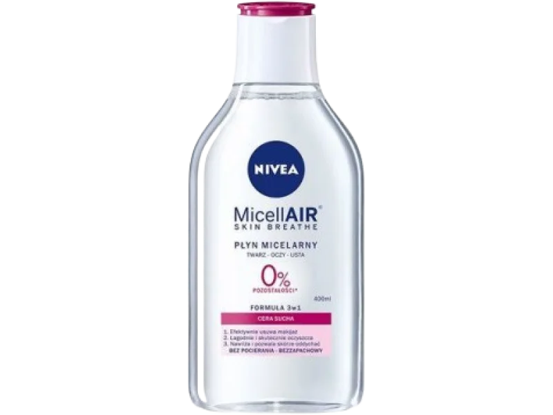 NIVEA MicellAir Płyn micelarny 3w1 do cery suchej