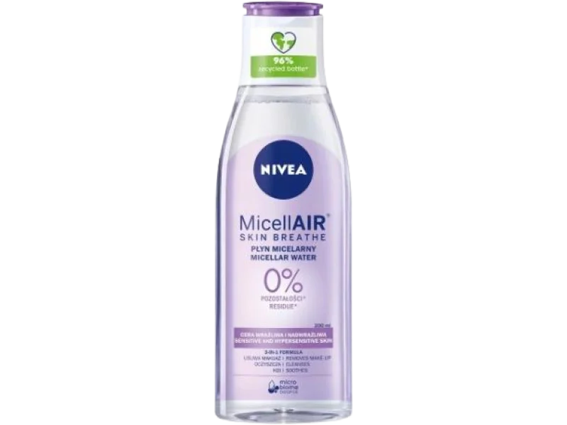 NIVEA MicellAir Skin Breathe Płyn micelarny do cery wrażliwej i nadwrażliwej