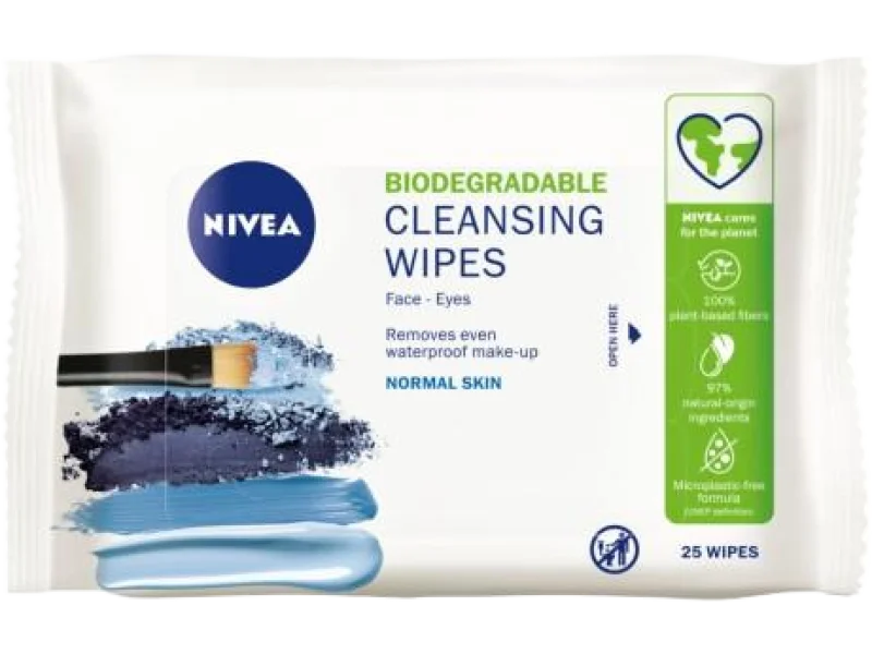 NIVEA Odświeżające chusteczki do demakijażu cera normalna i mieszana