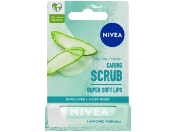 Zdjęcie produktu NIVEA Pielęgnujący peeling do ust Aloes