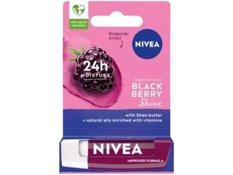 NIVEA Pomadka Blackberry Shine