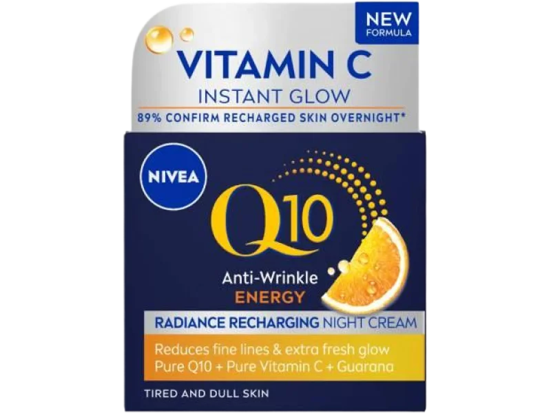 Nivea Q10 Anti-Wrinkle Energy Przeciwzmarszczkowy krem na noc