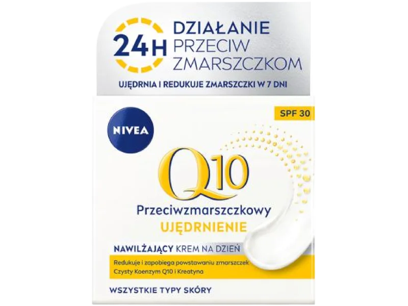 NIVEA Q10 Przeciwzmarszczkowy krem do twarzy na dzień SPF 30